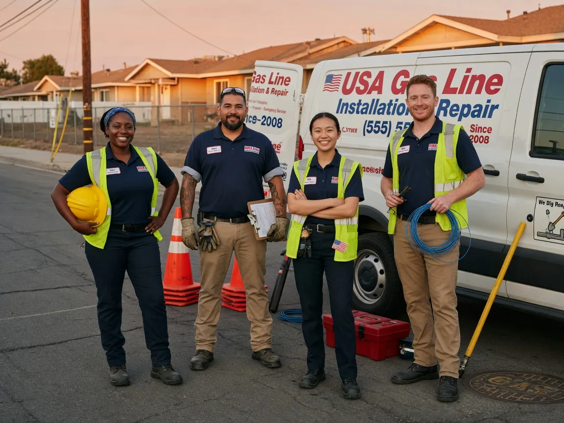 Gas Line Installation company in Glen Ullin, ND